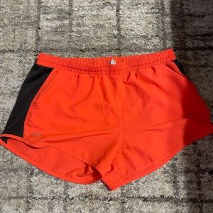 Women’s under armour running shorts.